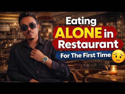 Eating alone in restaurant for the first time in Bangladesh 🇧🇩😋 