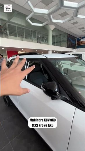 Mahindra XUV 3XO MX3 Pro vs AX5
