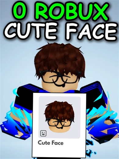 0 Robux Cute Face Options for Roblox