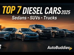 Top 7 Diesel Cars 2025 | Best Diesel Sedans, SUVs & Trucks in the USA | AutoBuddies Review