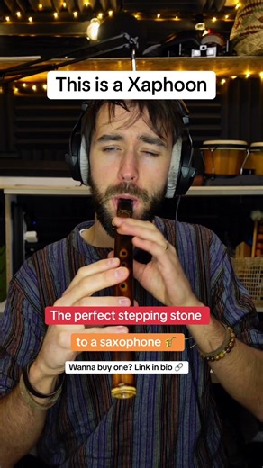 Always wanted to play the 🎷 but it’s too expensive? First try the Xaphoon #sax #saxophone #xaphoon