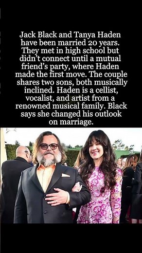 Who Is Jack Black’s Wife? All About Tanya Haden #JackBlack #TanyaHaden #Marriage #LoveStory #Music