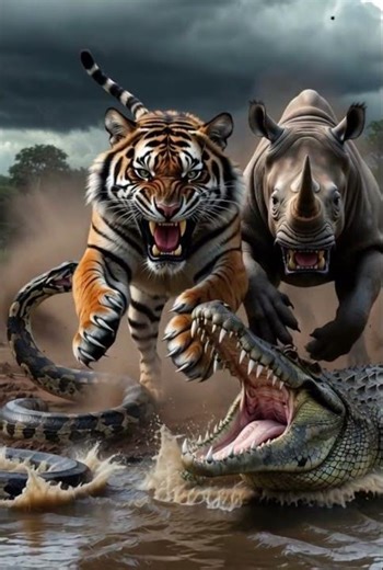 Four Horsemen of the Apocalypse: Who Delivered The Final Blow in The Ultimate Jungle War? #shorts