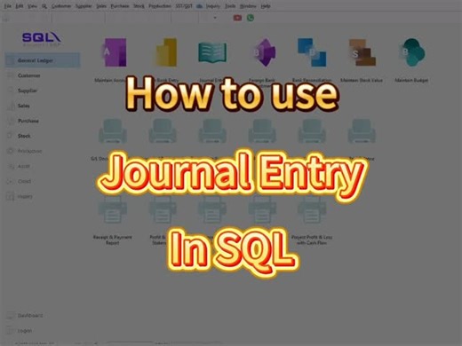 75 reactions · 48 shares | #EP22 How to use journal entry in SQL...