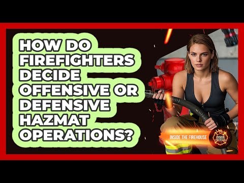 How Do Firefighters Decide Offensive Or Defensive Hazmat Operations? - Inside the Firehouse