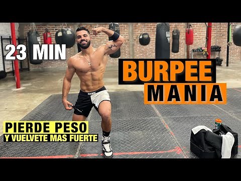 Cardio Hiit Burpee Mania (23 MIN) Burn Fat and Get Stronger