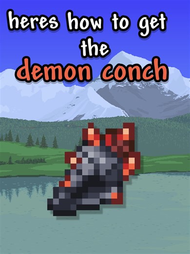 How to get the Demon Conch in Terraria #terraria #terrariaguide #fyp #terraria4ever