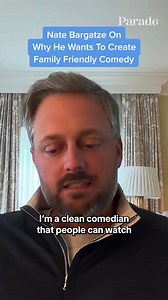Nate Bargatze opens up about why he’s creating family-friendly comedy: he wants you to enjoy his specials without the awkward moments when watching with your family. For more of our interview: https://parade.com/entertainment/nate-bargatze-movies-exclusive #NateBargatze | PARADE Magazine