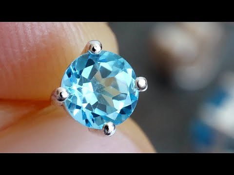 How to Prong Set Earrings Quickly and Securely, Earring Making No.1