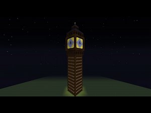 Tuto Big Ben Minecraft Comment Le Construire Partie 1/2