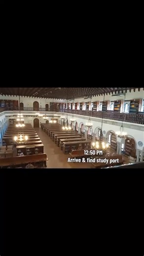 Final Exam Study Journey in the Library