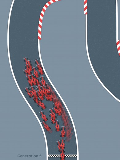 AI Learns To Drive - Simulation Game on Steam