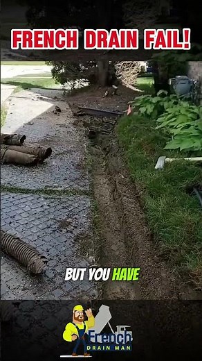 How to Dig a Shallow French Drain The Right Way to AVOID Failure