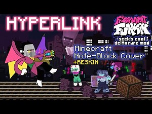 FNF HYPERLINK Note Block Cover | Seek's Cool Deltarune Mod (+ RESKIN)