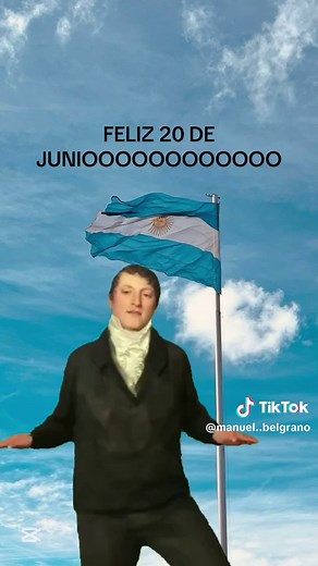 Celebrando el Día de la Bandera en Argentina