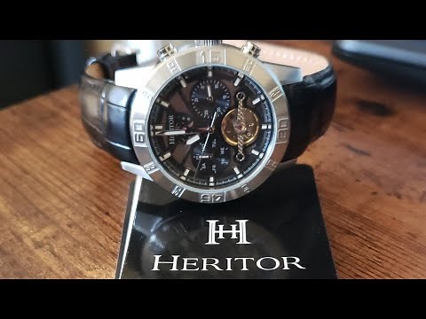 Heritor Hannibal Watch review. #watchgang #watchgangunboxing #watches #timepiece