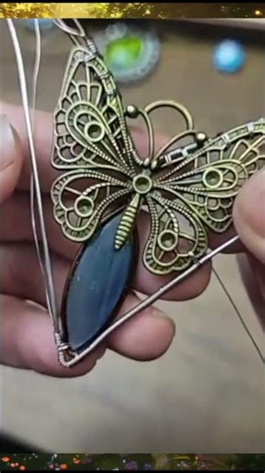 Wire Craft Butterfly Circlet #wirewrapping #diyjewelry #fairycore