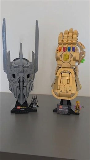 MOC LEGO Infinity Gauntlet Thanos Minifigure Marvel #lego