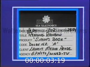 Reading Rainbow. Simon's Book | 1 of 1 | 84012cyt