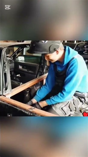 Transformation of a Volvo Hatchback Into a Pickup Truck… Yes, Really!!