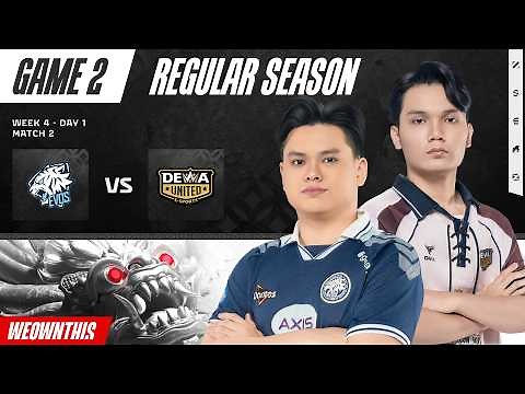 EVOS vs DEWA | Regular Season Week 4 Day 1 | Game 2 | #MPLIDS17