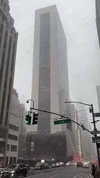 Snowy Sunday In New York City
