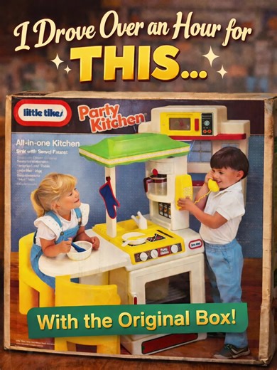 Little Tikes 1989 Party Kitchen: A Nostalgic Toy Review