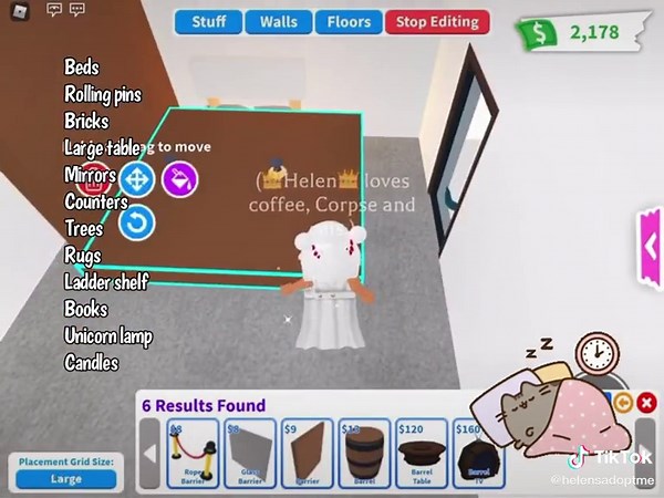 Aesthetic Small Bedroom Design in Adopt Me