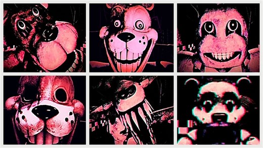 FNAF 1重制版全跳杀 最高难度通关