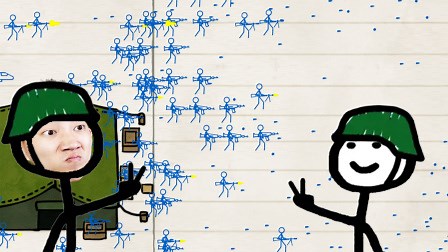 鲤鱼Ace解说 2024 第3集 火柴人纸上战争，火柴人在纸上动起来了！