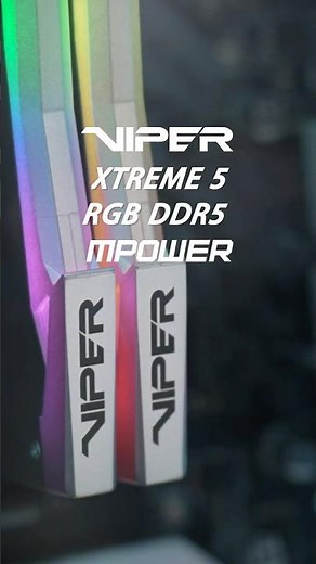 Viper Xtreme 5 RGB DDR5 MPOWER Co-branded Gaming Memory | Patriot Viper