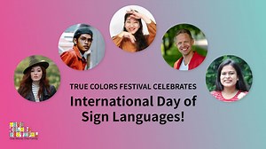 International Day of Sign Languages is celebrated annually on 23 September to support and protect the linguistic identity and cultural diversity of the more than 72 million deaf and hearing-impaired people in the world who use them. Enjoy some of the beauty and diversity of sign languages, as artists from the TCF family take you through some common words and phrases. Featuring: Eri Nasu Signmark Ammar Ameezy Mandy Harvey Karuna #truecolorsfestival #oneworldonefamily #thenipponfoundation • • • #d