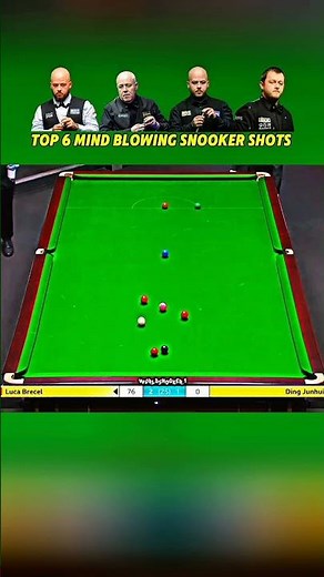 Luca Brecel mind Blowing Snooker Shot...#snookerplayer #snookershot #snooker