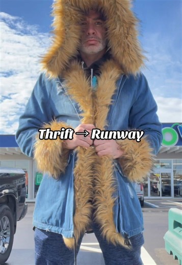 this jacket activated something Mary J. Blige energy send this to someone who would wear it #thriftfinds #thrifttok #vintagejacket #y2kfashion #thriftstyle