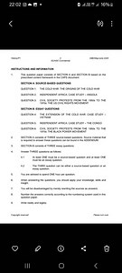 History Exam Paper Instructions Section A: Source-Based Questi... | Filo