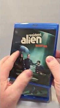 4 Full Seasons of Resident Alien Unboxed #bluray #unboxing #tvshow