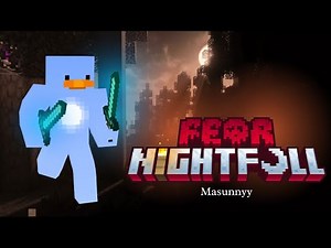 Beating Minecraft's most immersive HORROR modpack... FEAR NIGHTFALL (EP 1)