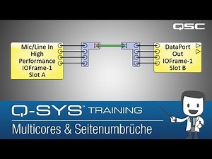Q-SYS Training -- Software Overview: Signal Snakes & Pagination GE