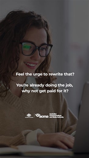 We’re recruiting for an Editorial and Production Manager to lead our content and design team. If you have strong experience managing print and digital publications, leading teams and can’t scroll past a typo without flinching – we have just the role for you.  https://www.acma.gov.au/careers | Australian Communications and Media Authority | Facebook