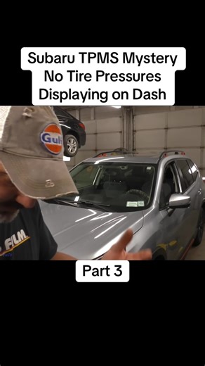 Subaru TPMS Mystery No Tire Pressures Displaying on Dash