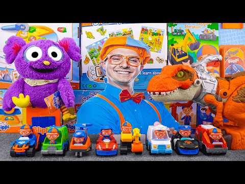 60 Minutes Satisfying with Unboxing Blippi Secret Toy Box | Blippi Toy Collection ASMR | Review Toys