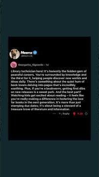 Peaceful Life as a Library Technician