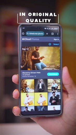 Share photo between android and iPhone
