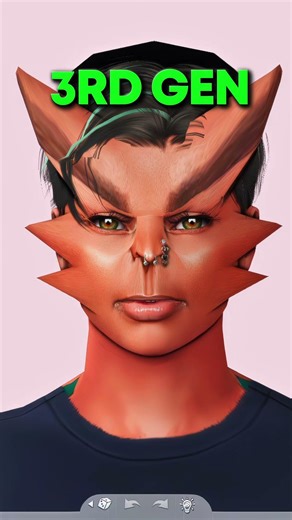 Breed out the ugly: KATSEYE edition.. the last one is CUTE 💘 #sims4 #katseye #gaming #shorts #tiktok