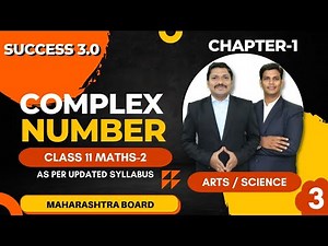 Complex Number Lec-3 | Class 11th Maths-2 | Success 3.0 | Maharashtra Board | Dinesh Sir