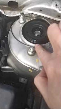 Second replacement of suspension support or upper mount