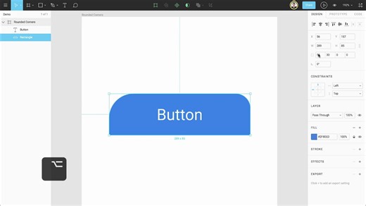 【Figma 基础知识】-圆角（ Rounded Corners）