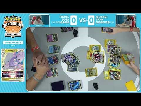 TCG Israel Sosa Vs Makani Tran 2023 Pokémon San Diego Regional Championships Swiss R3