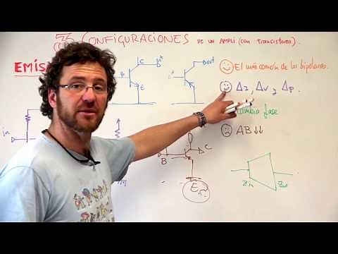 3 configuraciones de los transistores