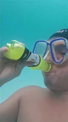 (UNCUT) Pepsi vs Dali Citrus Rush Drink & Burp Underwater